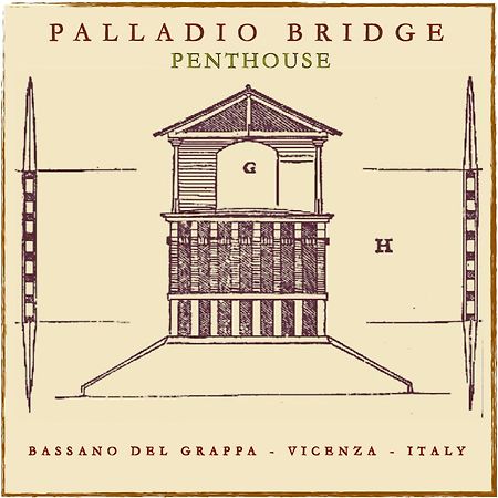 Palladio Bridge Penthouse Bassano del Grappa Exterior foto
