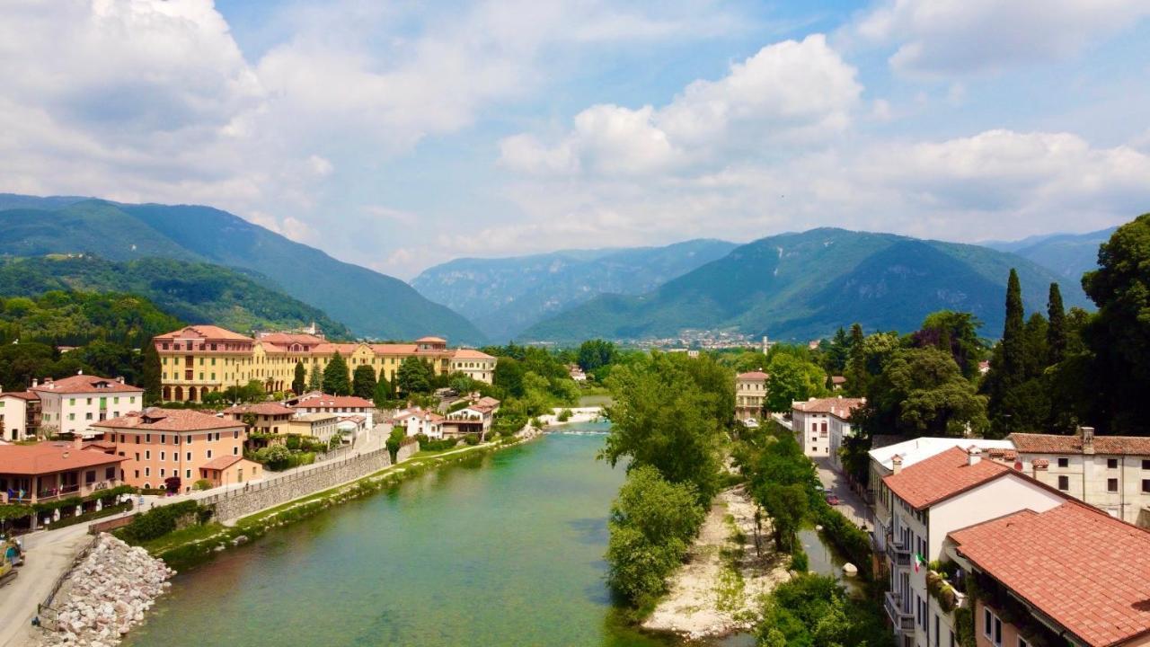 Palladio Bridge Penthouse Bassano del Grappa Exterior foto