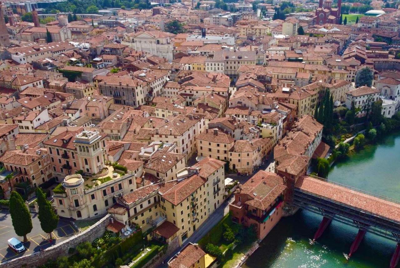 Palladio Bridge Penthouse Bassano del Grappa Exterior foto